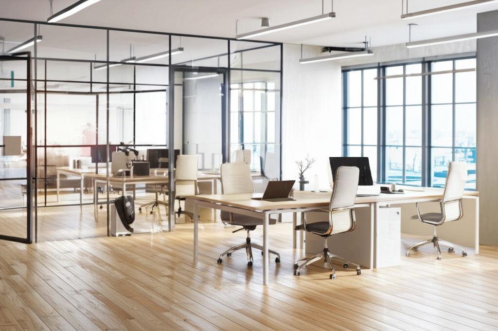 Commercial & Office Cleaning Logo